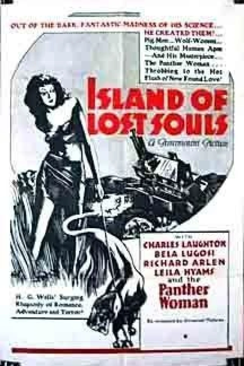 Island of Lost Souls Juliste