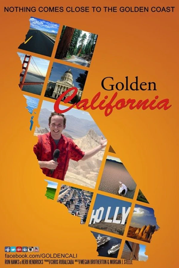 Golden California Juliste