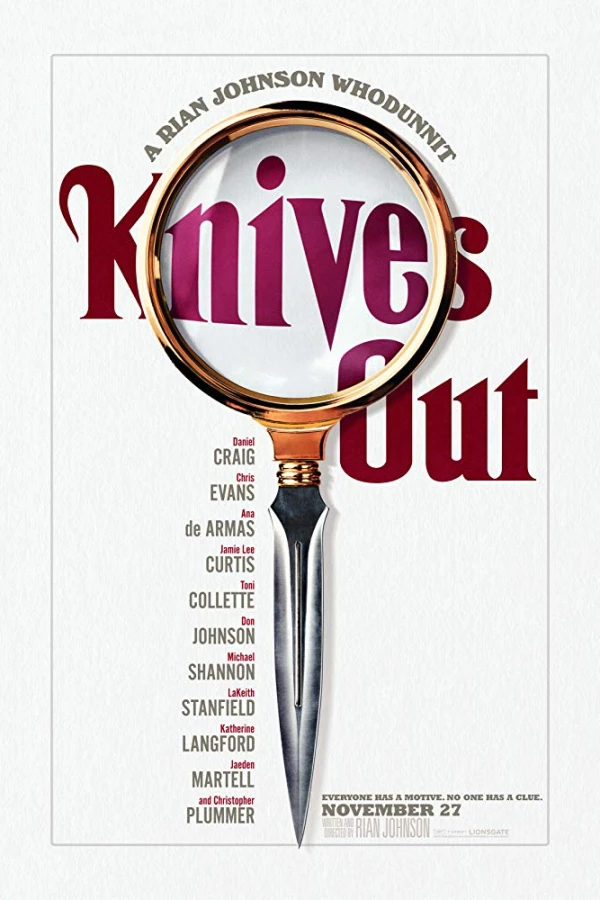 Knives Out Juliste