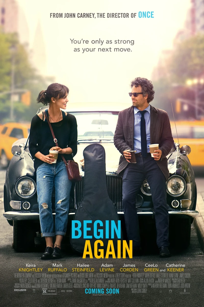 Begin Again Juliste