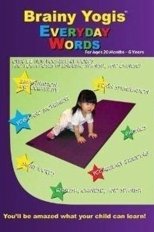 Brainy Yogis: Everyday Words Juliste