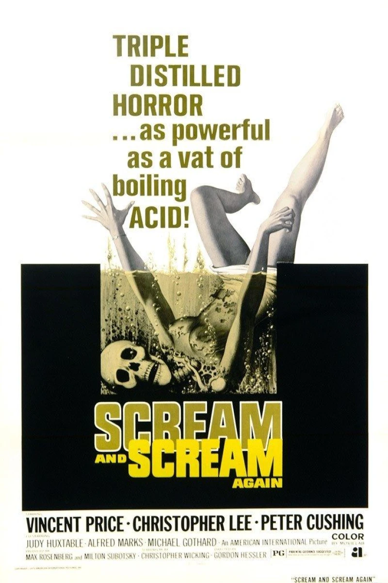 Scream and Scream Again Juliste