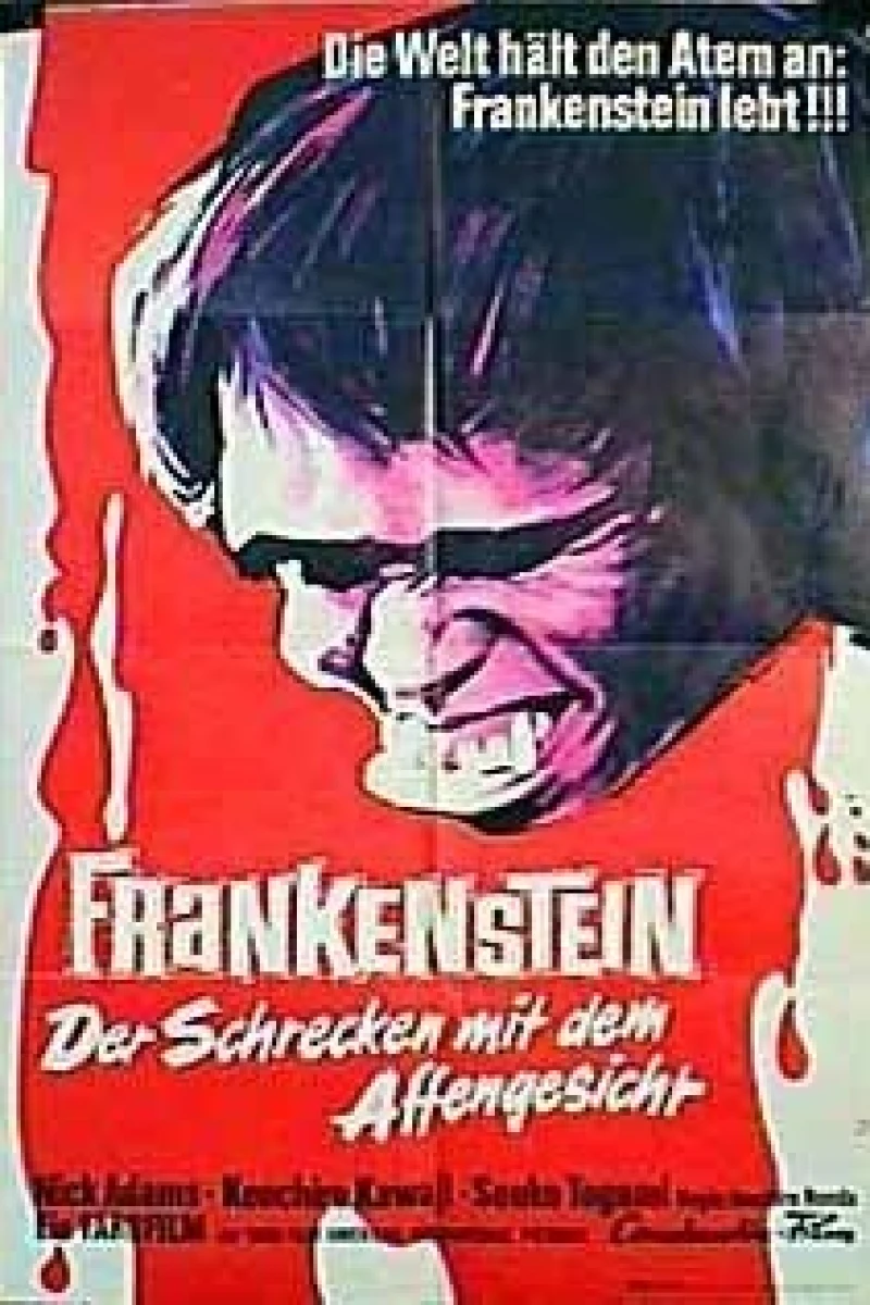 Frankenstein Conquers the World Juliste