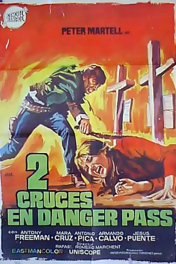 Due croci a Danger Pass Juliste