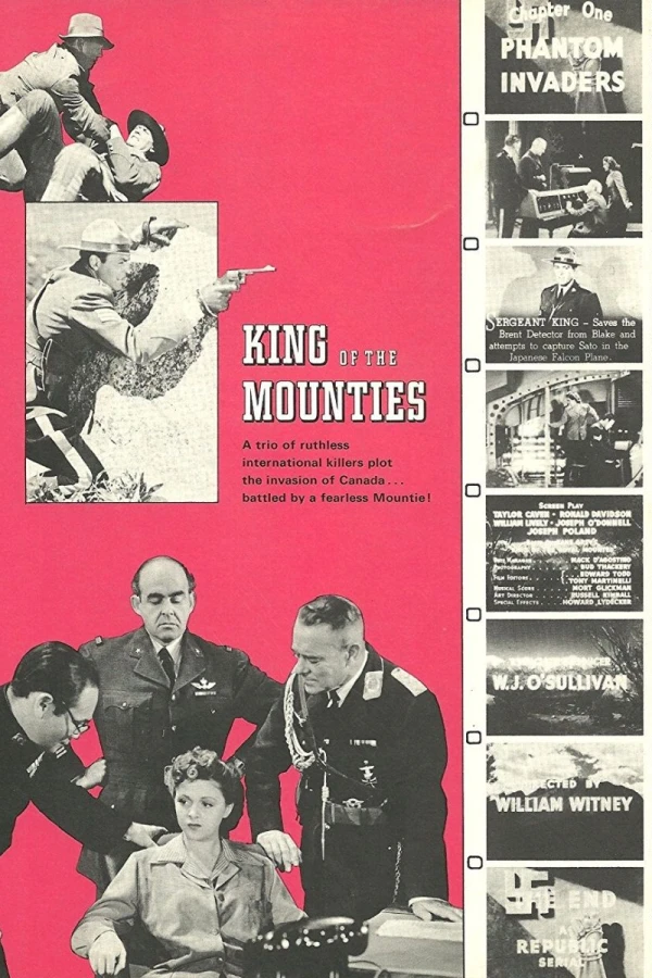 King of the Mounties Juliste