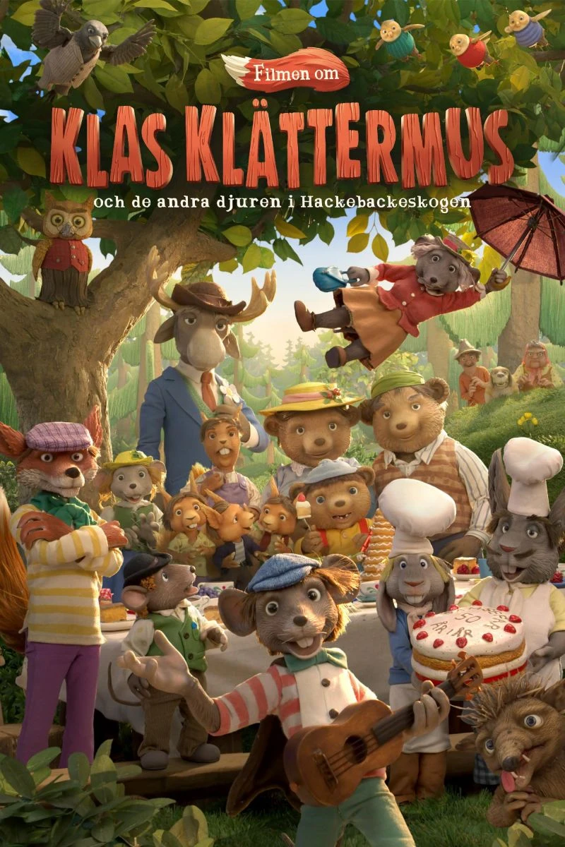 Hyppelihiiri Myökki-Pyökki-metsässä Juliste