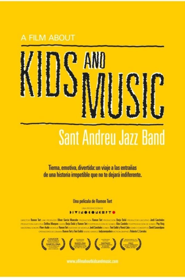 A Film About Kids and Music. Sant Andreu Jazz Band Juliste