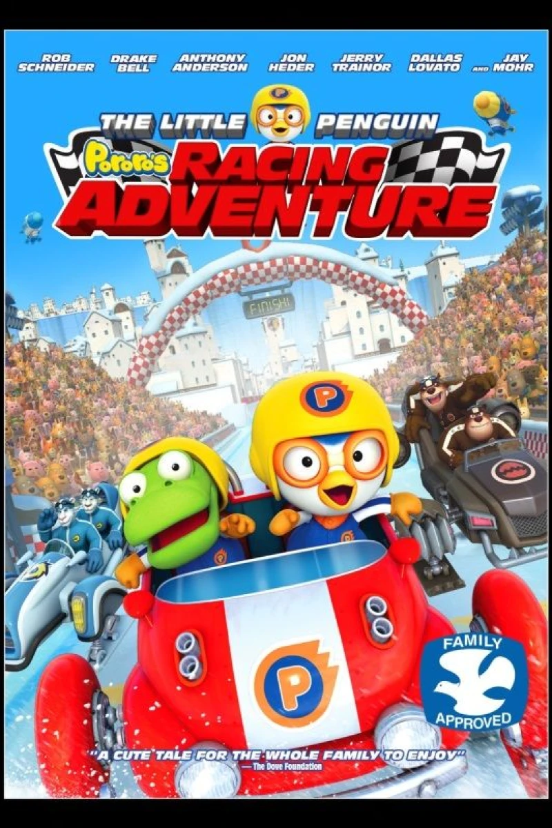 The Little Penguin Pororo's Racing Adventure Juliste