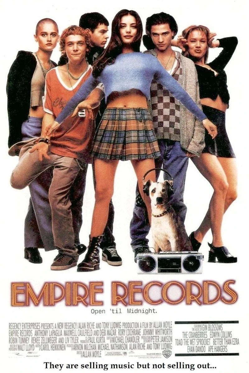 Empire records - menoa ja musaa Juliste