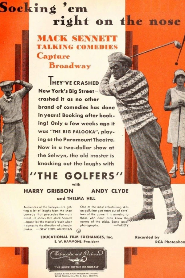 The Golfers Juliste