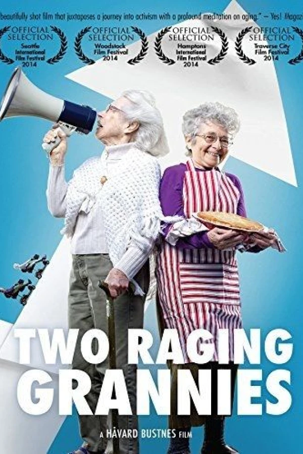 Two Raging Grannies Juliste