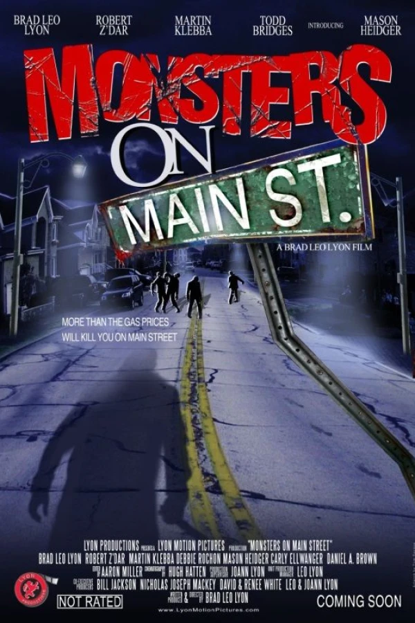 Monsters on Main Street Juliste