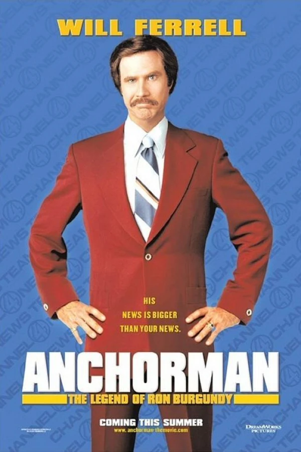 Anchorman: The Legend of Ron Burgundy Juliste