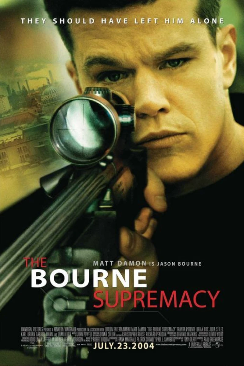 The Bourne Supremacy Juliste