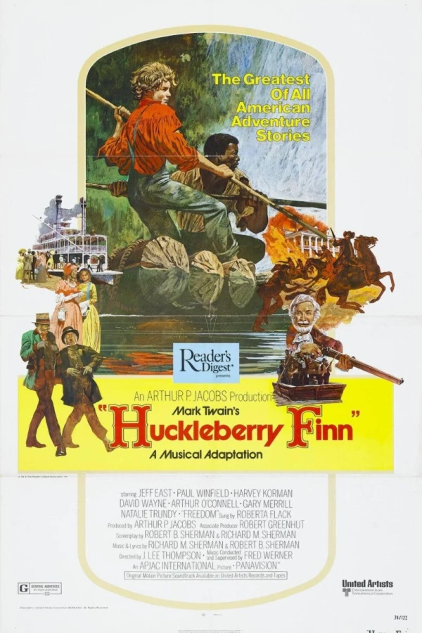 Huckleberry Finn Juliste