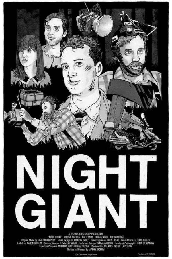 Night Giant Juliste
