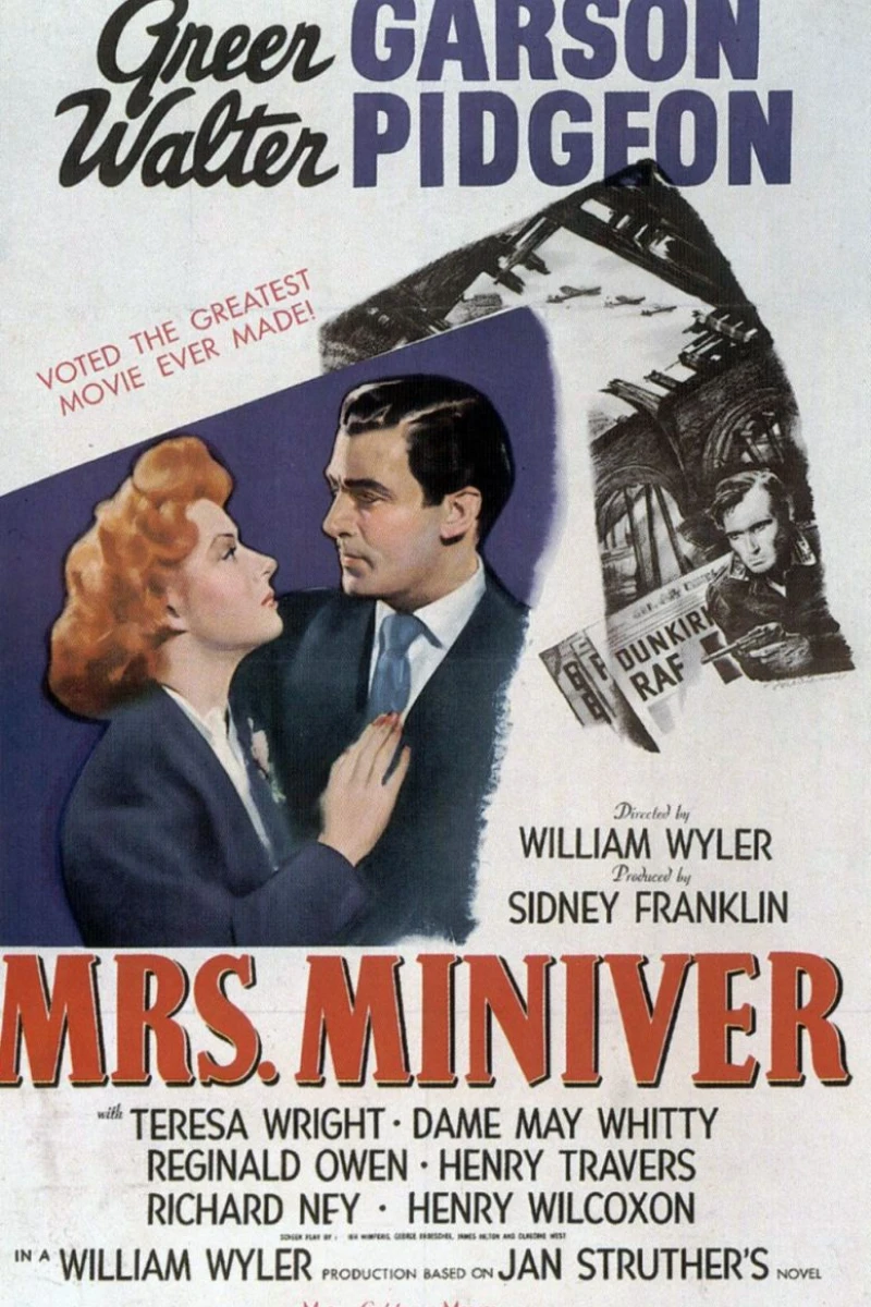 Mrs. Miniver Juliste