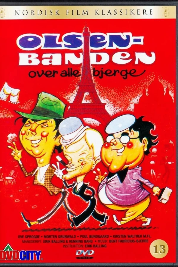 Olsen-banden over alle bjerge! Juliste