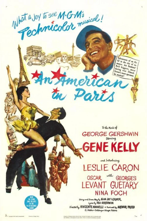 An American In Paris Juliste