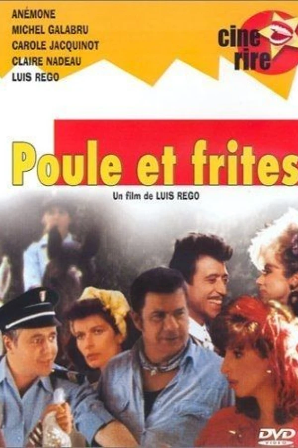 Poule et frites Juliste