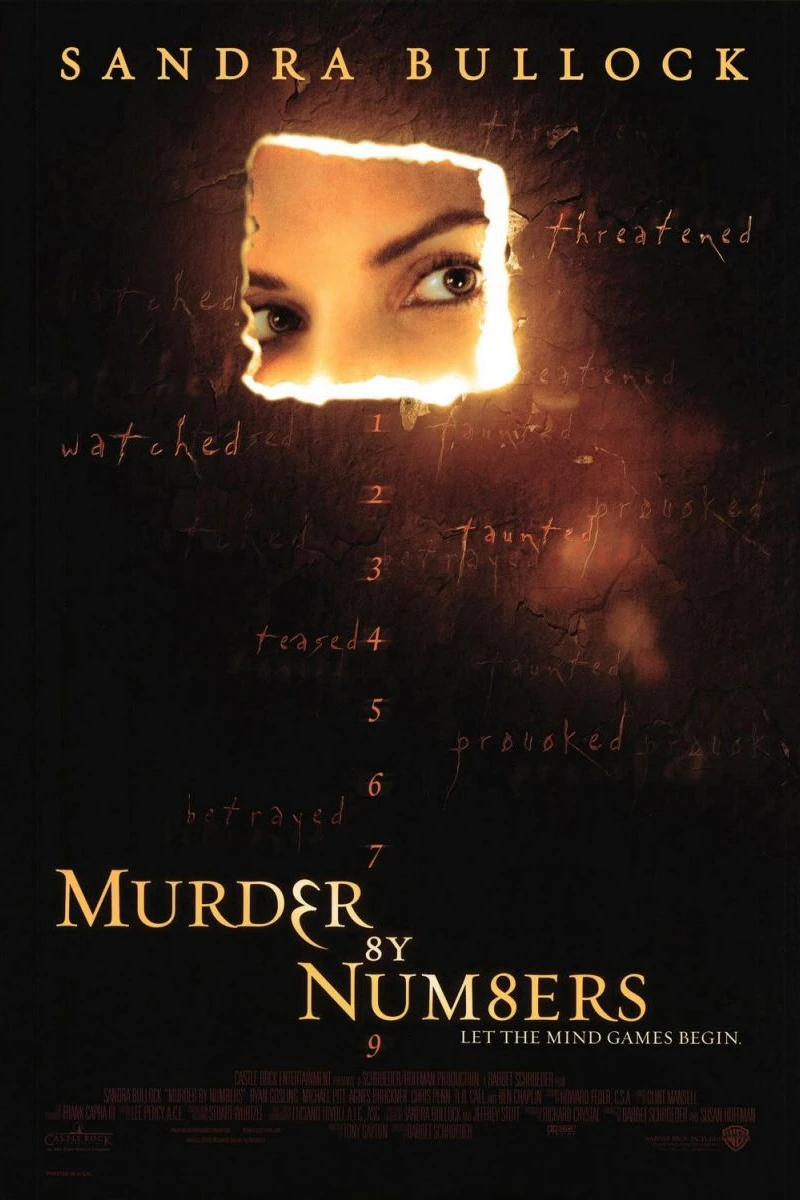 Murder By Numbers Juliste