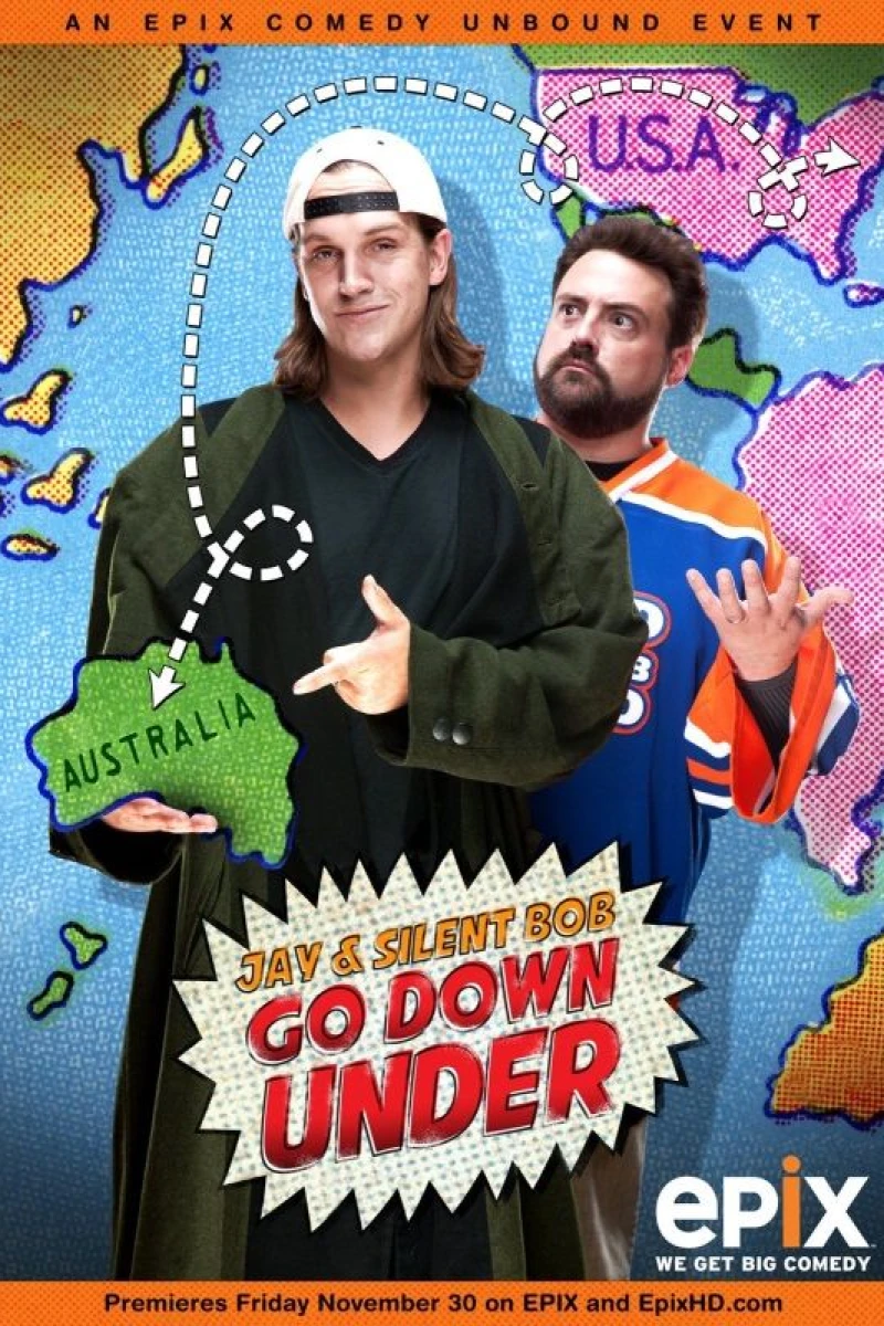 Jay and Silent Bob Go Down Under Juliste