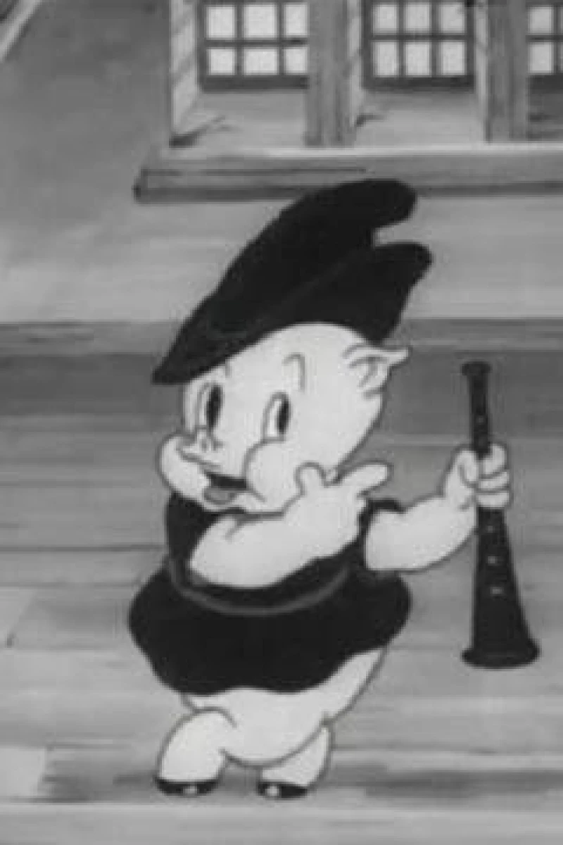 Pied Piper Porky Juliste