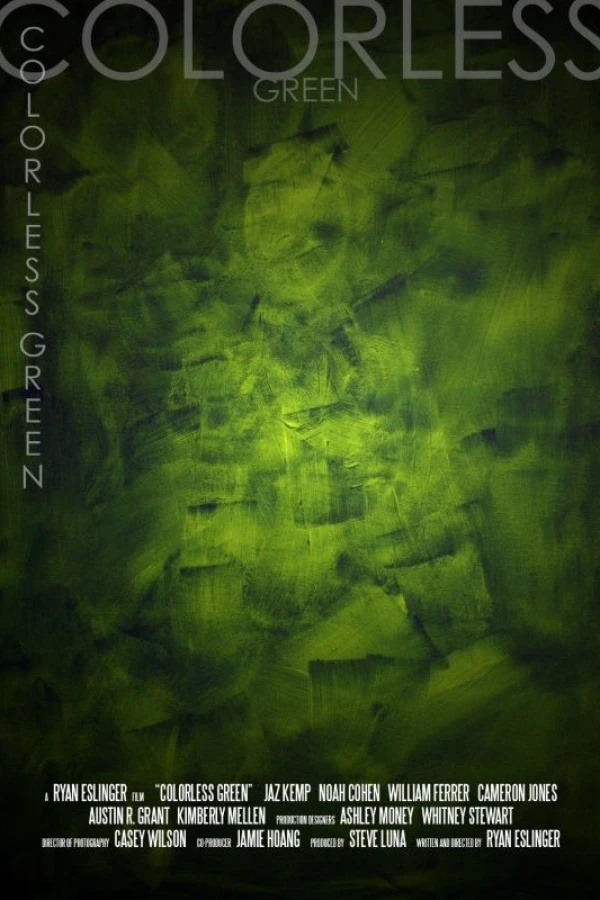 Colorless Green Juliste