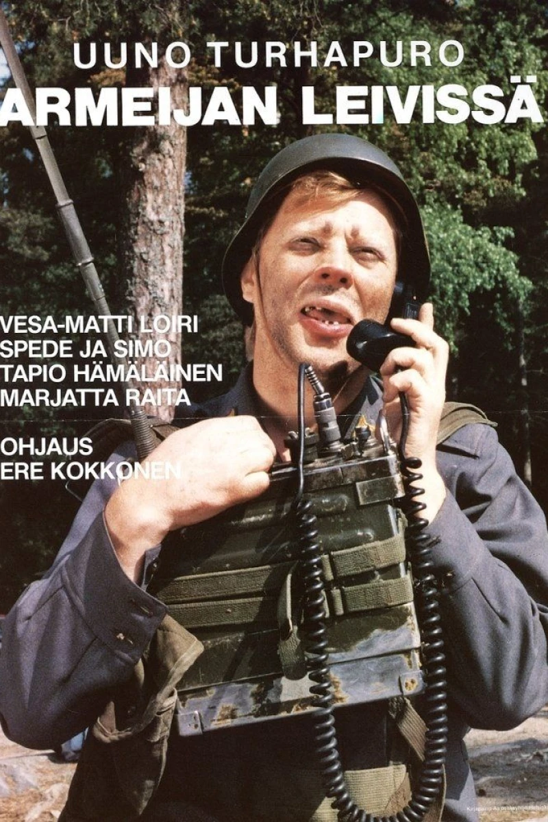 Uuno Turhapuro armeijan leivissä Juliste