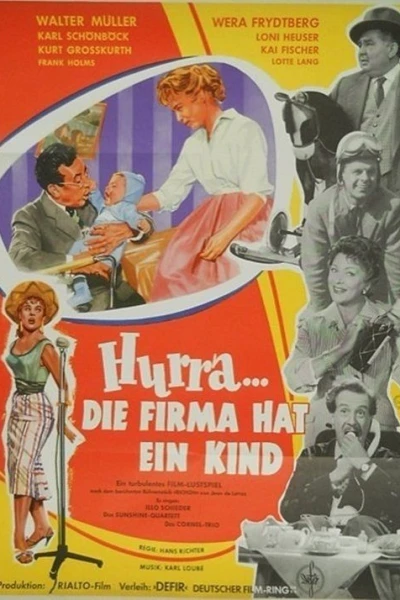 Hurra - die Firma hat ein Kind