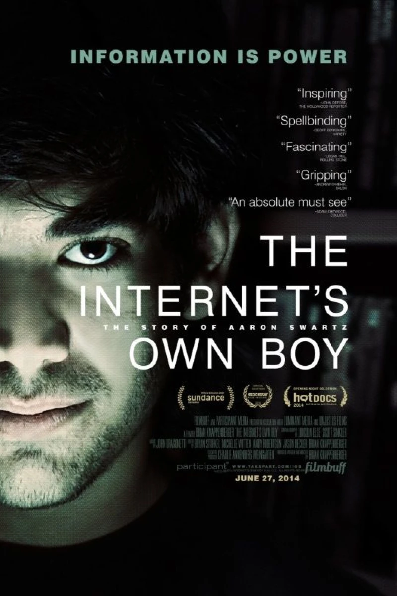 The Internet's Own Boy: The Story of Aaron Swartz Juliste