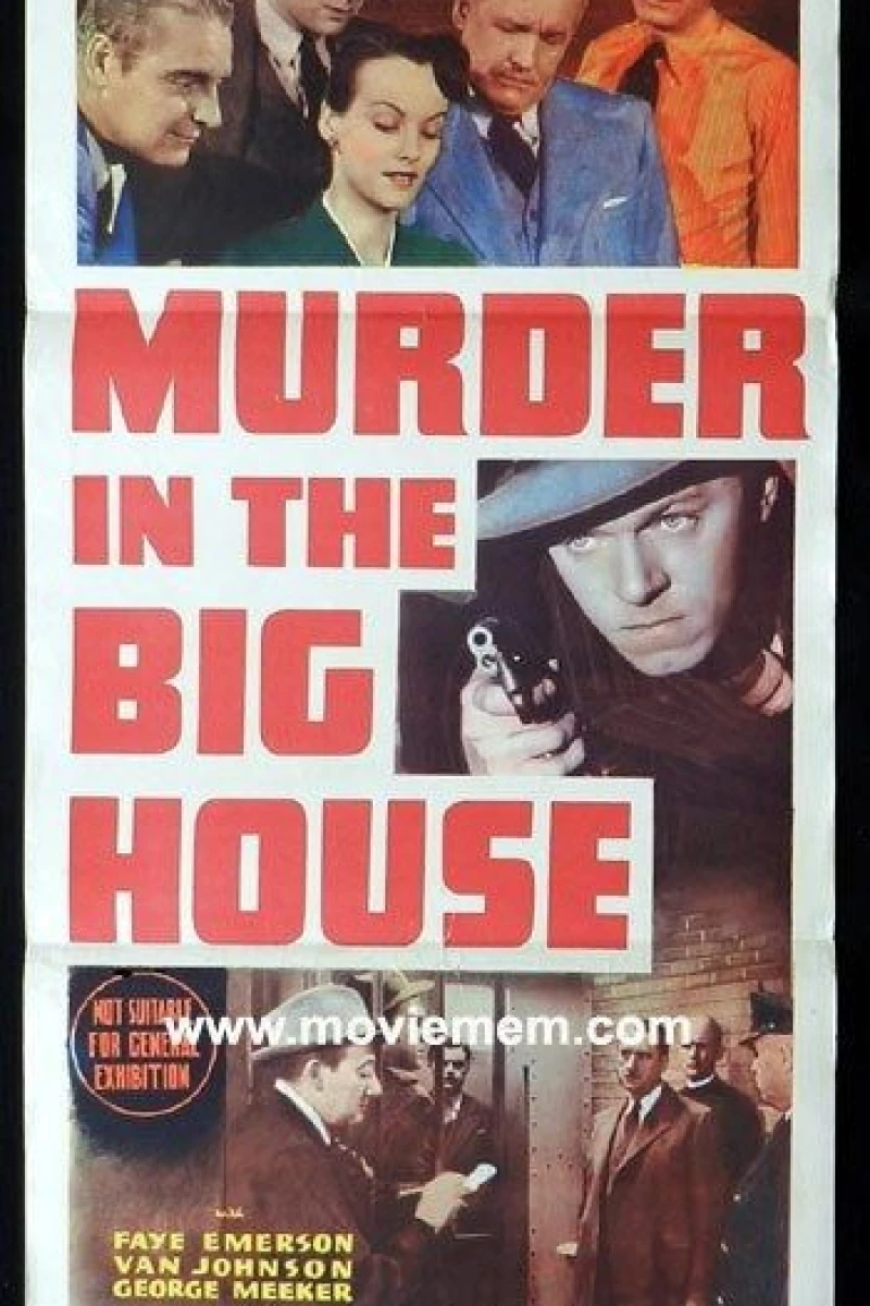 Murder in the Big House Juliste