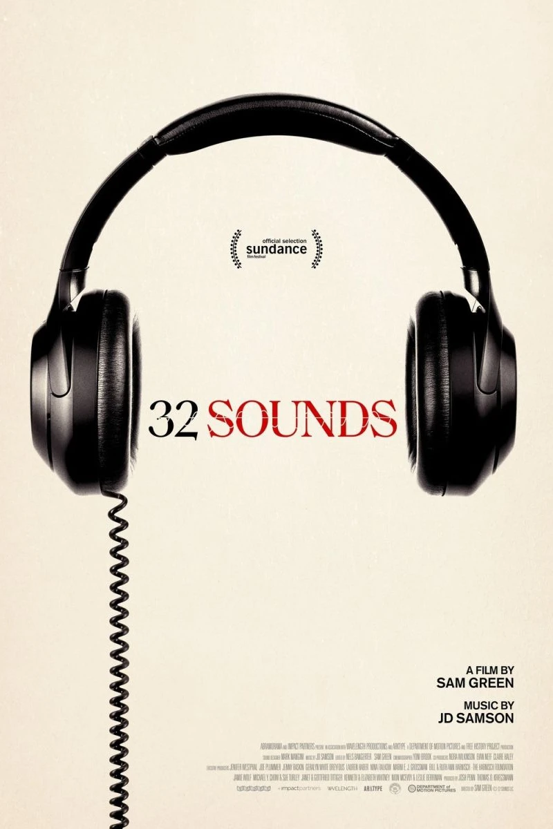 32 Sounds Juliste