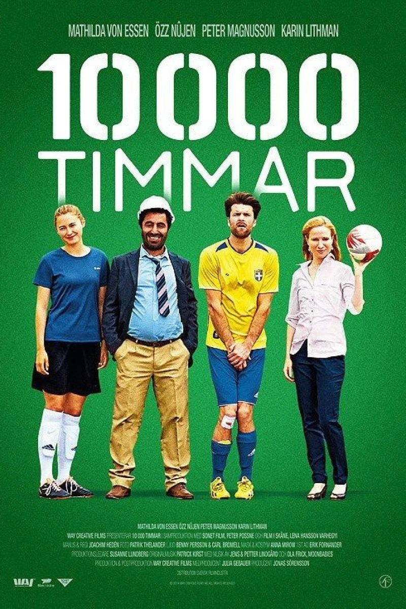 10 000 timmar Juliste