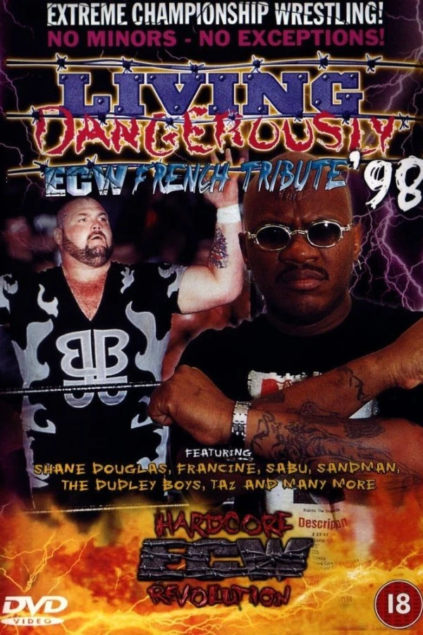 ECW Living Dangerously '98 Juliste