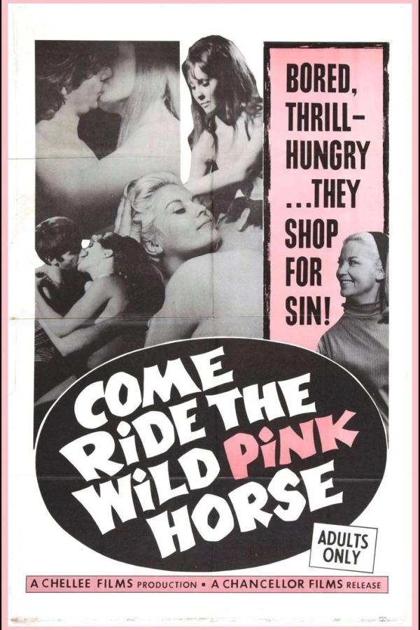 Come Ride the Wild Pink Horse Juliste