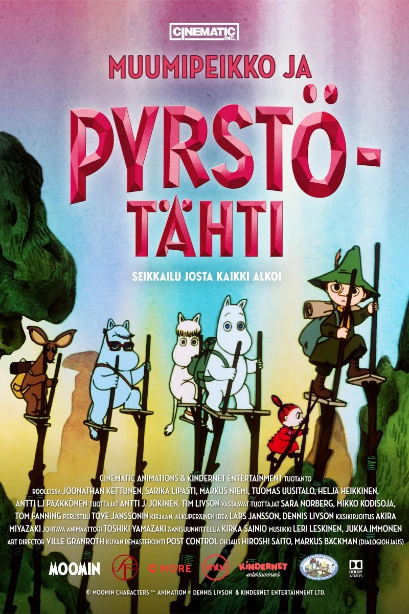Muumipeikko ja pyrstötähti Juliste