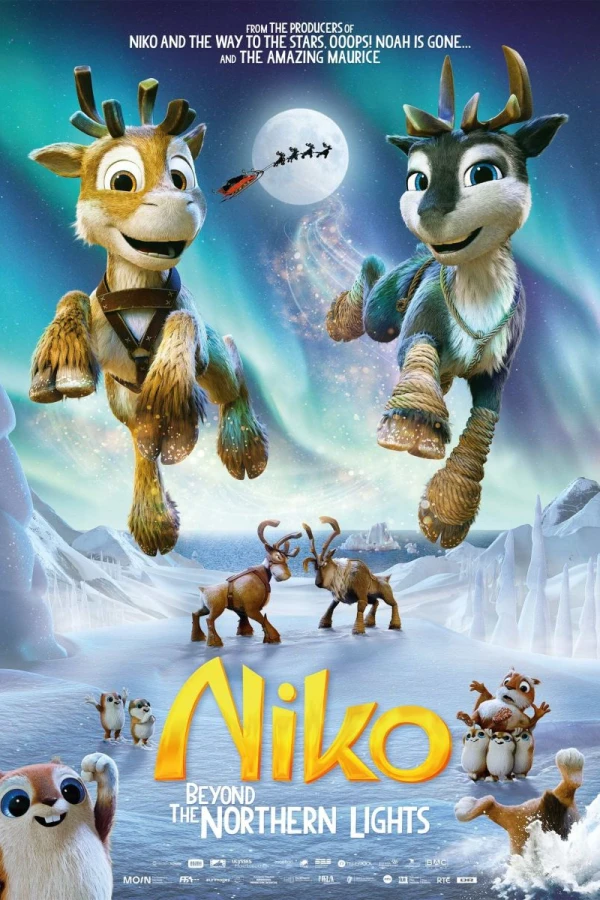 Niko ja myrskyporojen arvoitus Juliste
