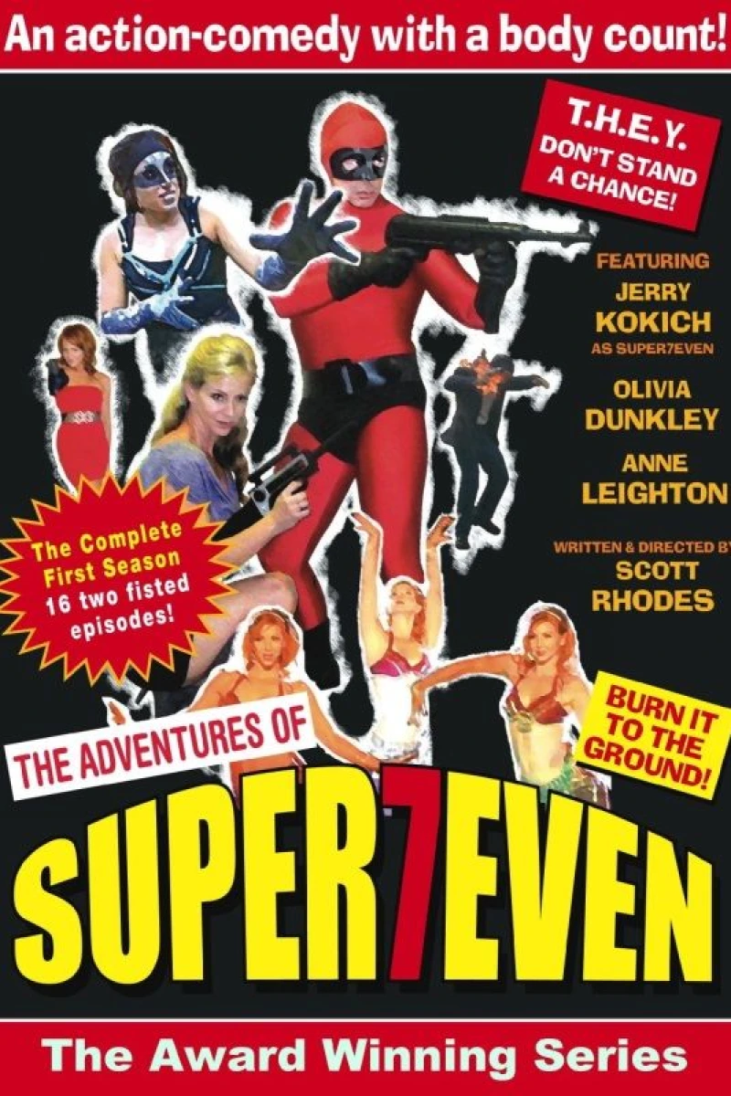 The Adventures of Superseven Juliste