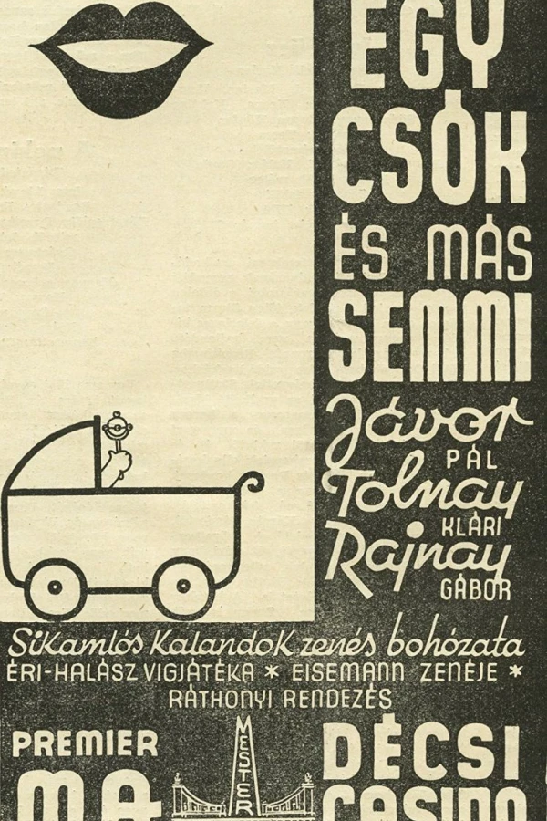 Egy csók és más semmi Juliste