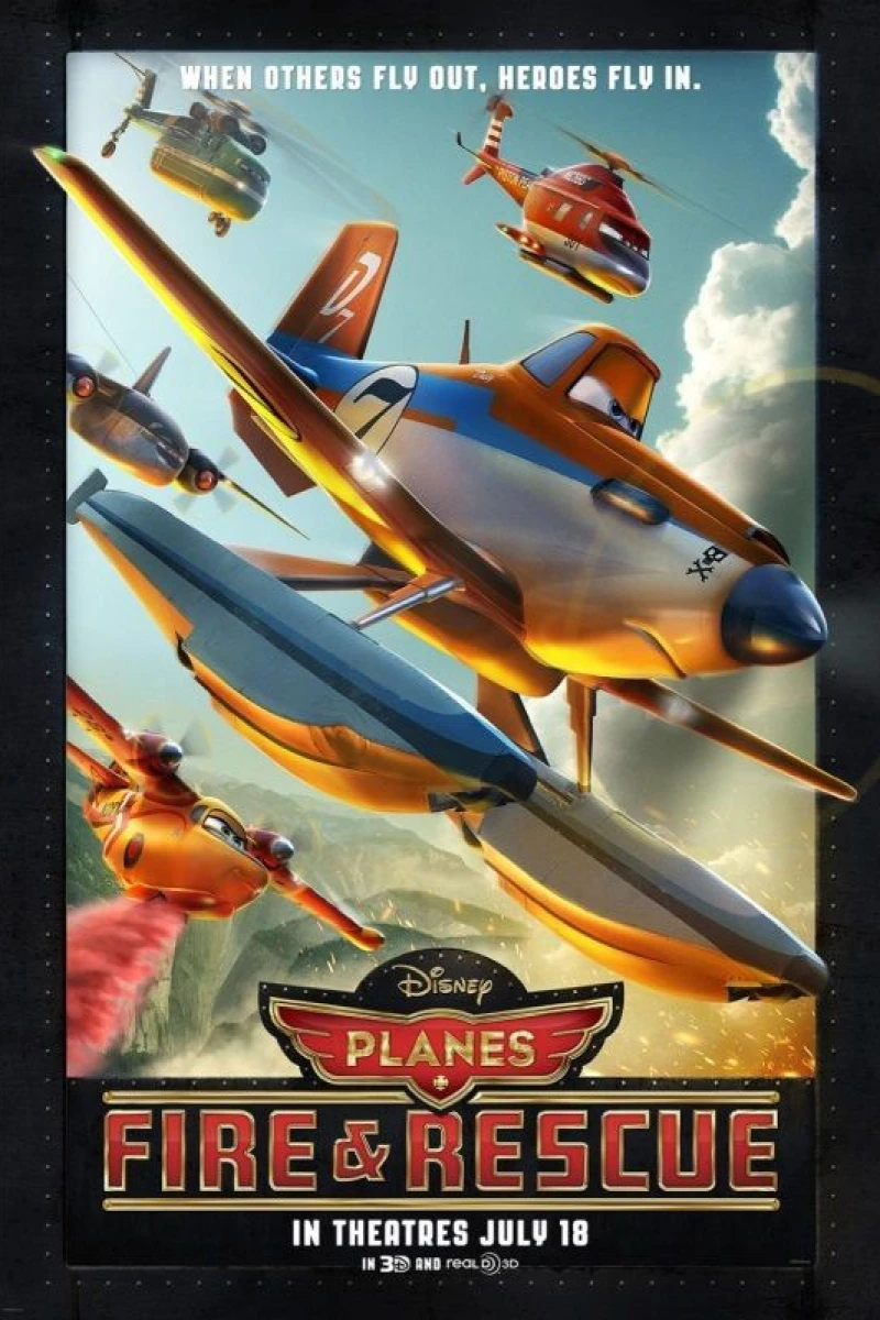 Planes: Fire Rescue Juliste