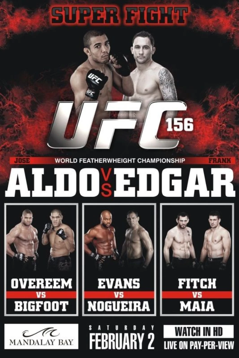 UFC 156 Aldo vs. Edgar Juliste