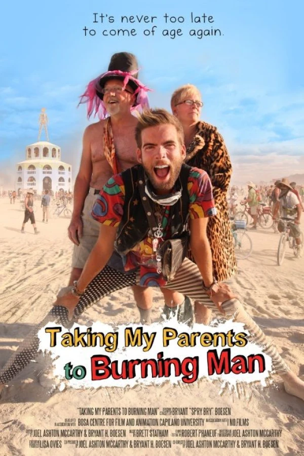 Taking My Parents to Burning Man Juliste