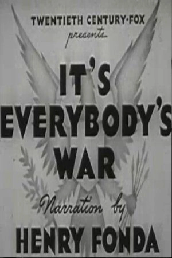 It's Everybody's War Juliste