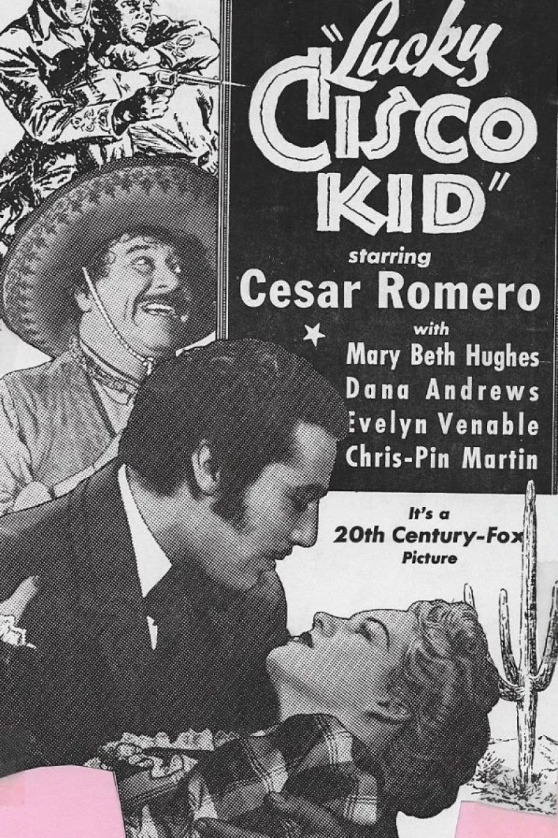 Lucky Cisco Kid Juliste