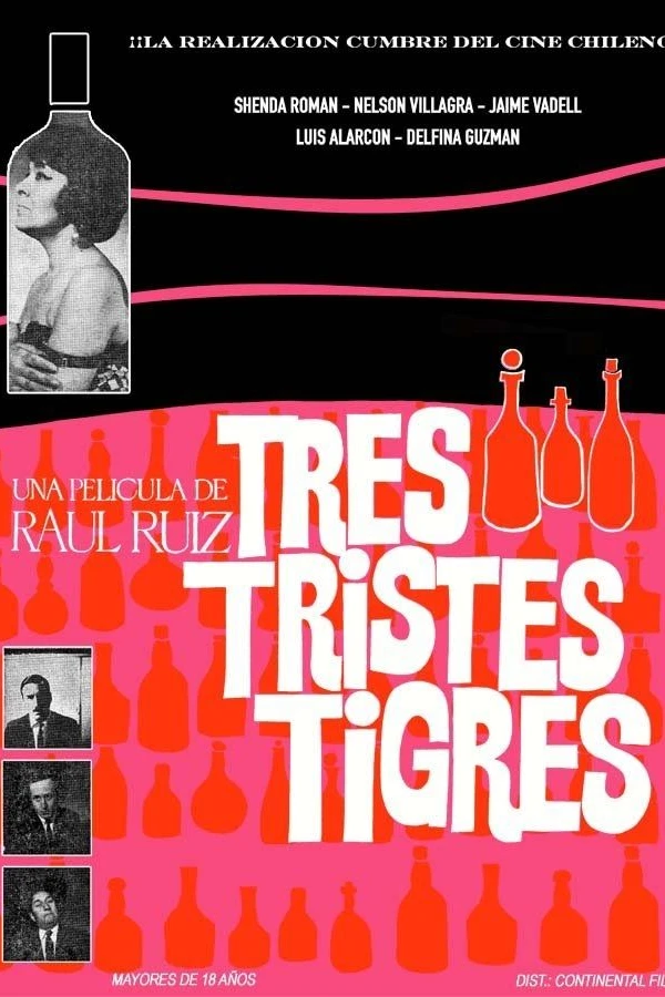 Three Sad Tigers Juliste
