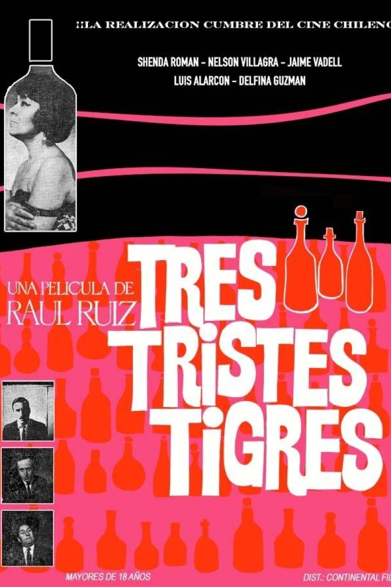 Three Sad Tigers Juliste