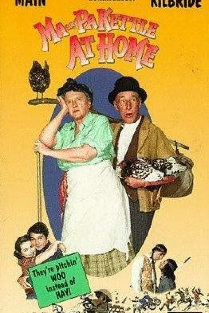 Ma and Pa Kettle at Home Juliste