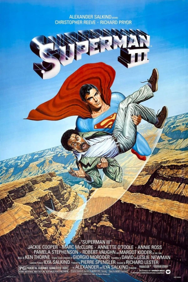 Superman III Juliste