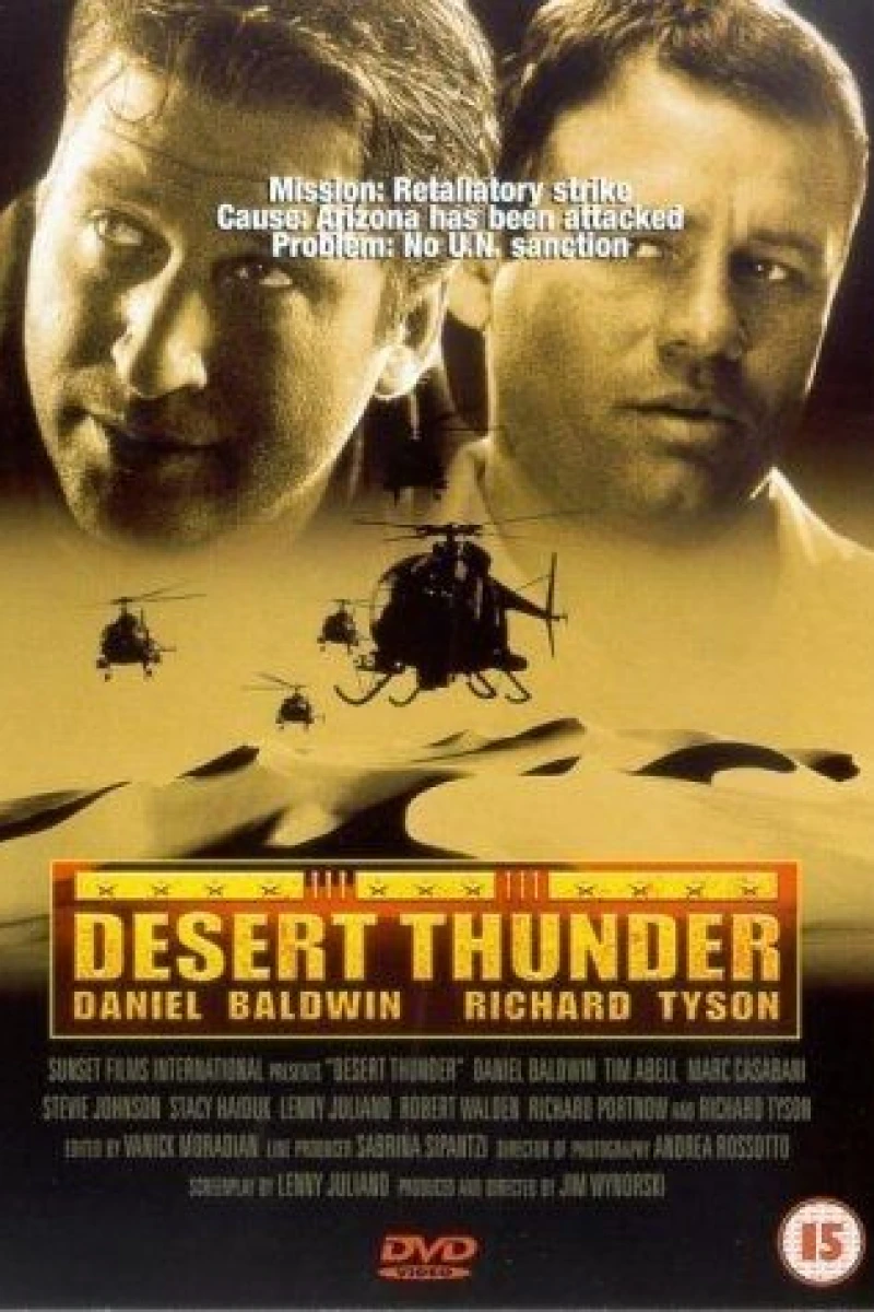 Desert Thunder Juliste